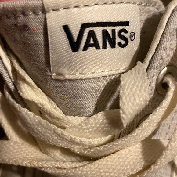 Vans speckled gray size 8.5 womens - Picture 5 of 6